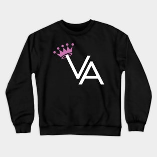 Queen of Virginia VA by AiReal Apparel Crewneck Sweatshirt